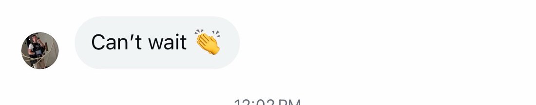 Message: Can't wait